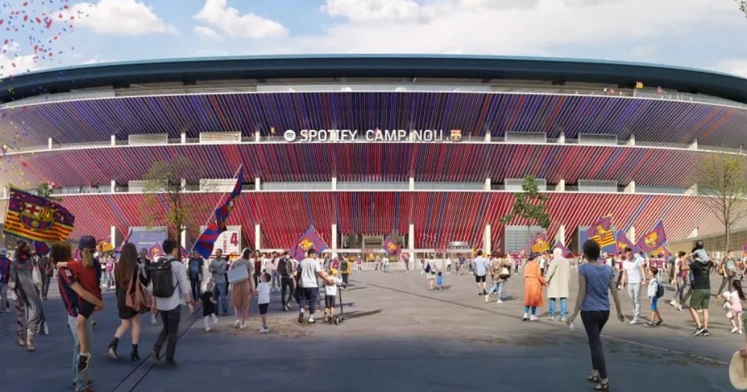 Barcelona FC ampli colaboracin con Spotify para camisetas y derechos del estadio