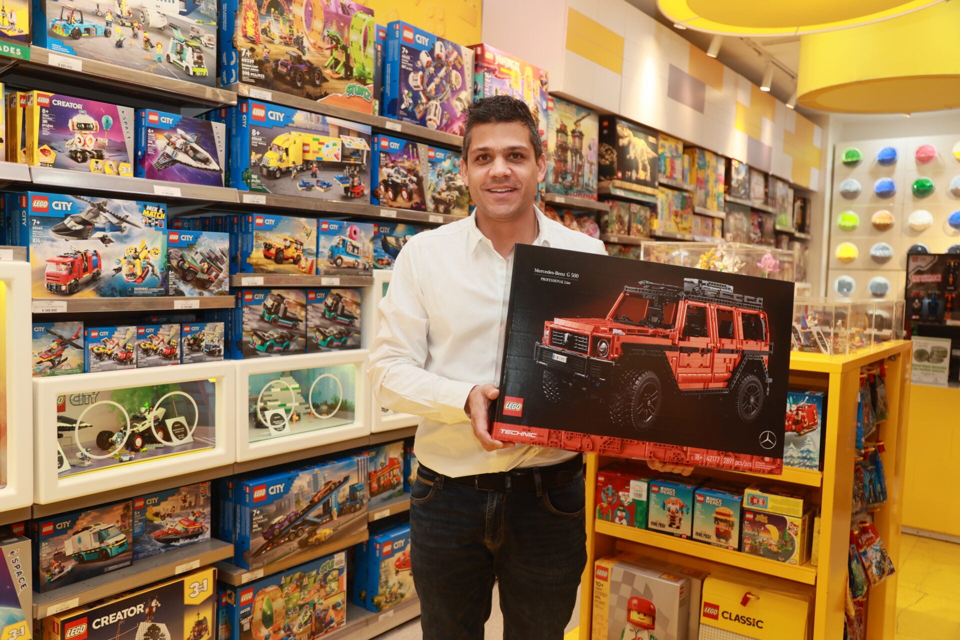 Álvaro Cohen, country manager de Lego de Continente, distribuidor oficial de la marca en territorio nacional