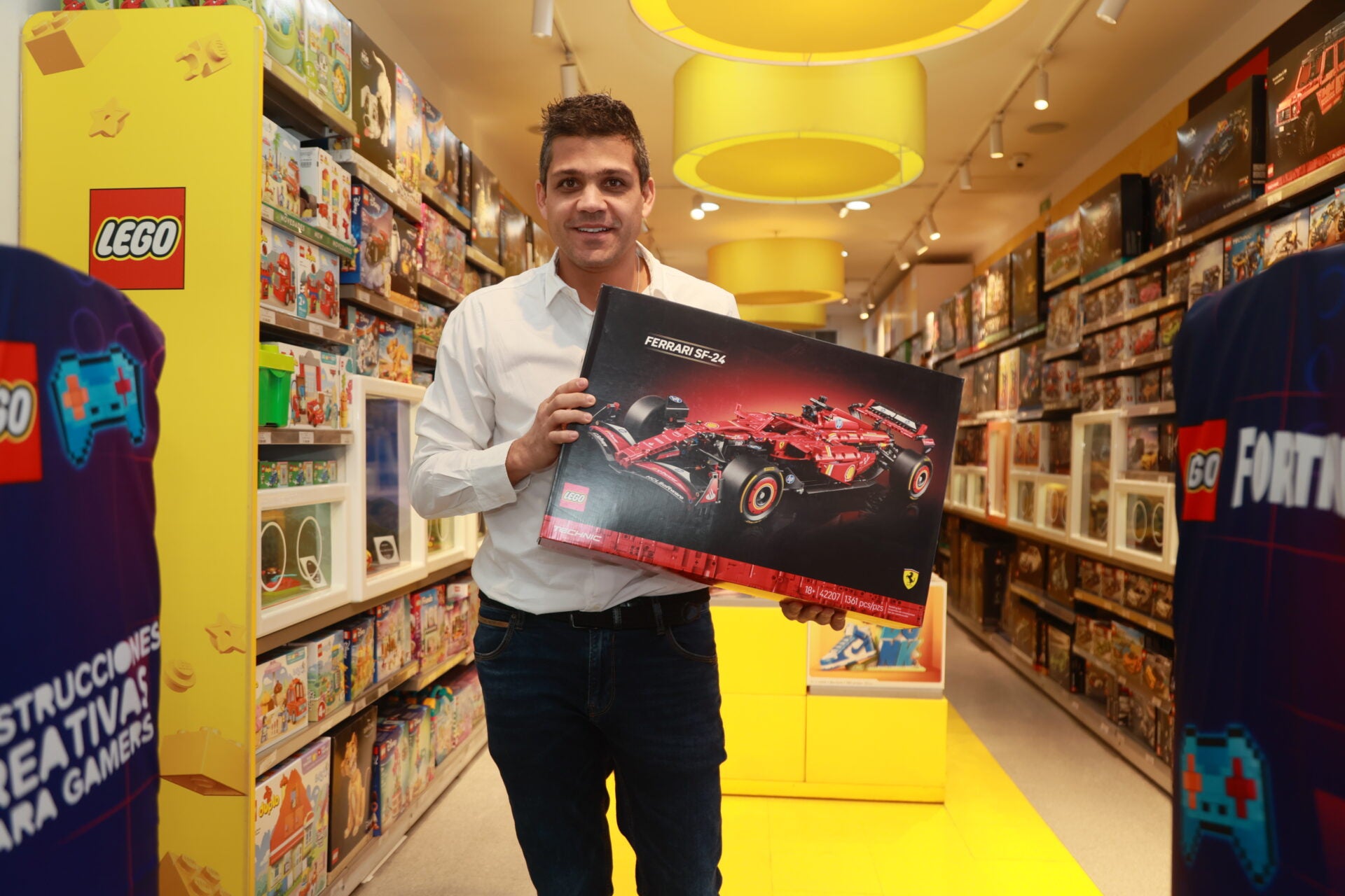 Álvaro Cohen, country manager de Lego de Continente, distribuidor oficial de la marca en territorio nacional