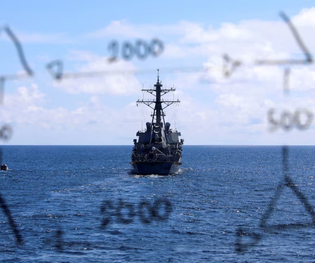 Barco en el Mar Caribe