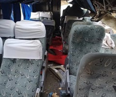 Un ómnibus de pasajeros chocó y se volcó en Brasil, hay por lo menos 15 muertos