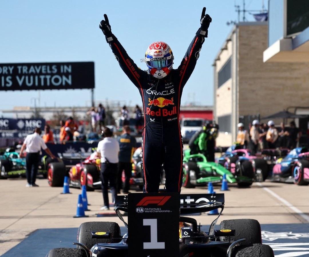 Max Verstappen, ganador del Gran Premio de Estados Unidos