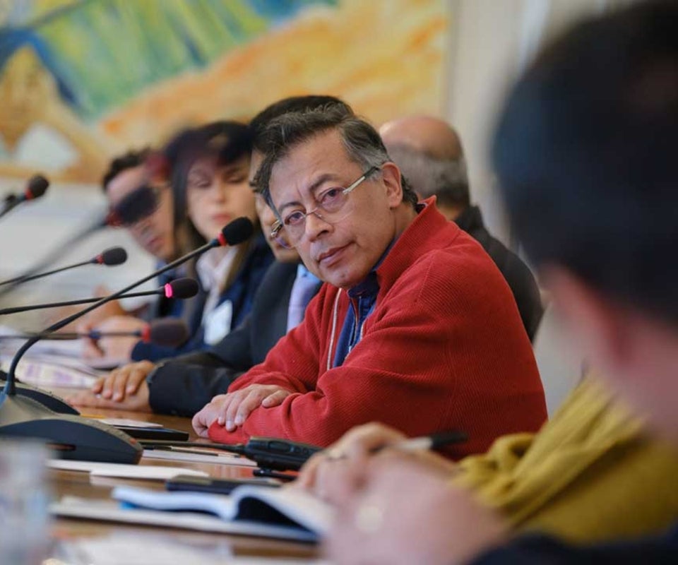 Gustavo Petro, presidente de Colombia