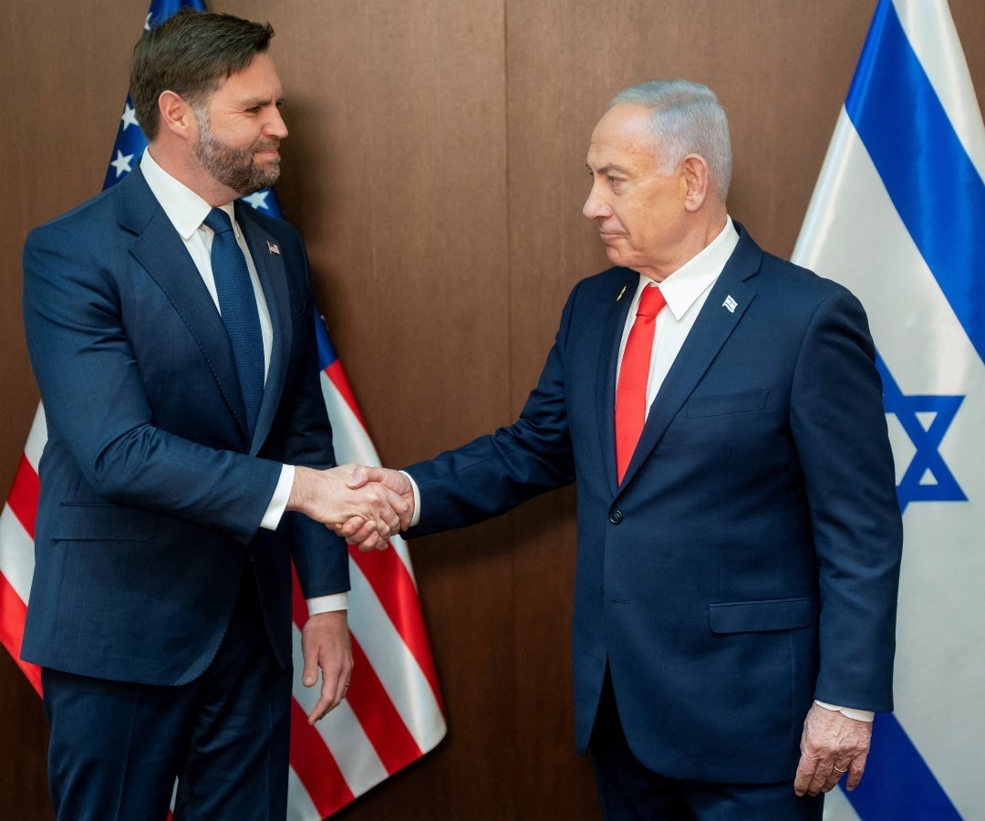 JD Vance y Benjamin Netanyahu
