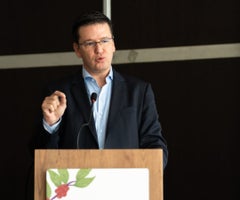 Germán Bahamón, gerente de Fedecafé Germán Bahamón, gerente de Fedecafé