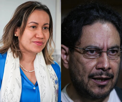 Carolina Corcho e Iván Cepeda, precandidatos postulados en la consulta del Pacto