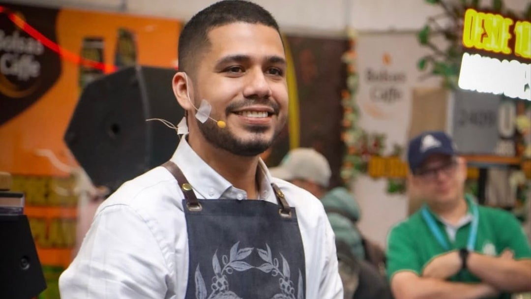 Janer Pérez Rincón, de Santa Marta, representante de Juan Valdez Café Janer Pérez Rincón, de Santa Marta, representante de Juan Valdez Café