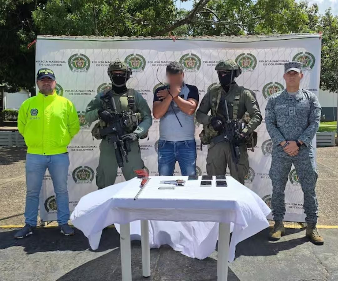 Captura de Simeón Pérez Marroquín, alias El viejo