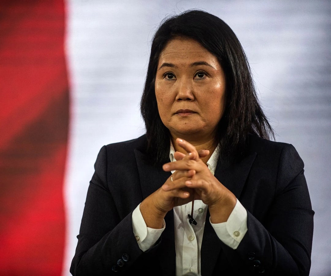 Keiko Fujimori lanza su candidatura por cuarta vez a elecciones presidenciales de Perú
