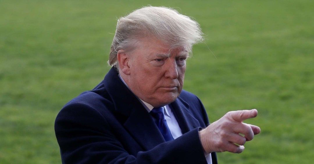 Trump descarta acción militar en Venezuela, pero reitera que días de Maduro "están contados"