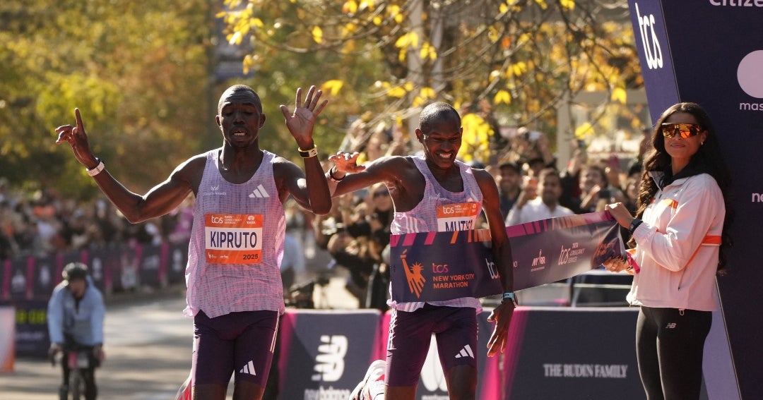 El keniano Benson Kipruto ganó la maratón de Nueva York que se realizó este año