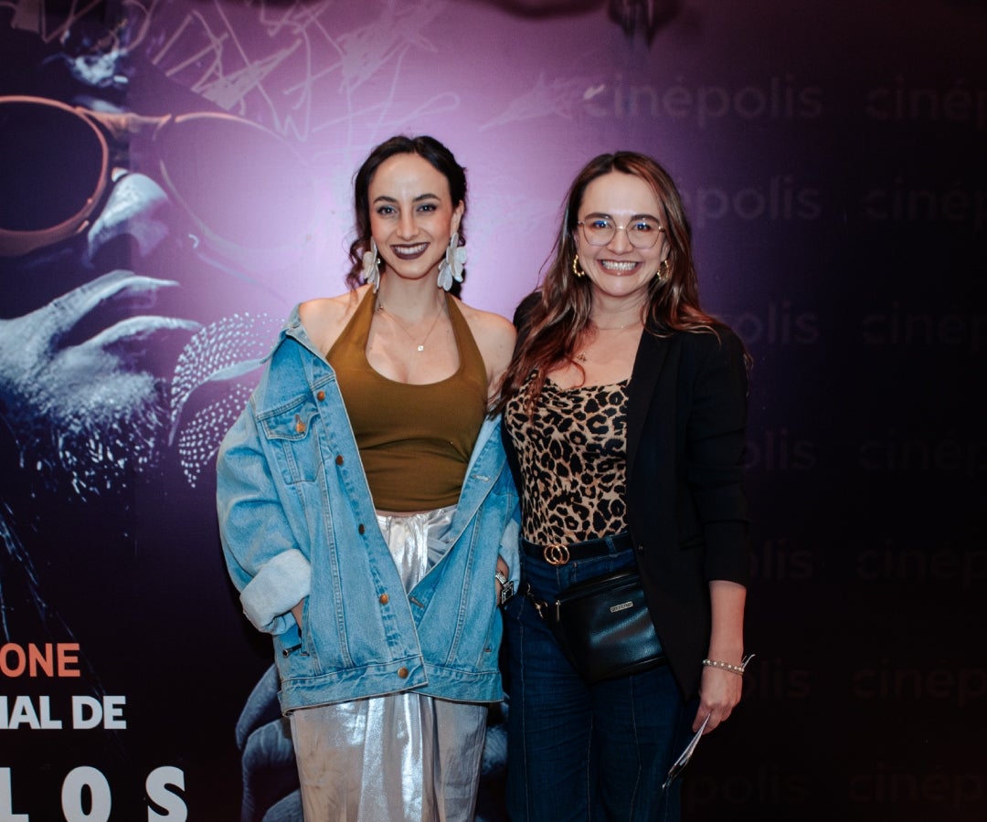 Silvia De Frente y Mafe Cárdenas, comediantes invitadas.