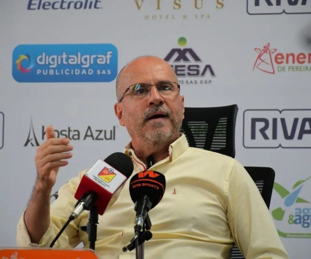 Álvaro López, presidente del Deportivo Pereira
