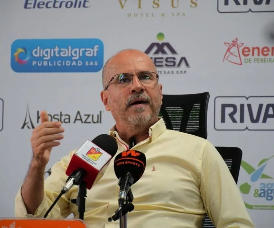 Álvaro López, presidente del Deportivo Pereira