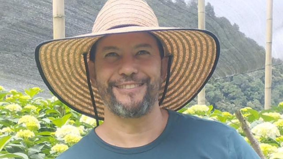 Néstor Muñoz, ingeniero agrónomo y representante de Colombia en la Global Farmer Network