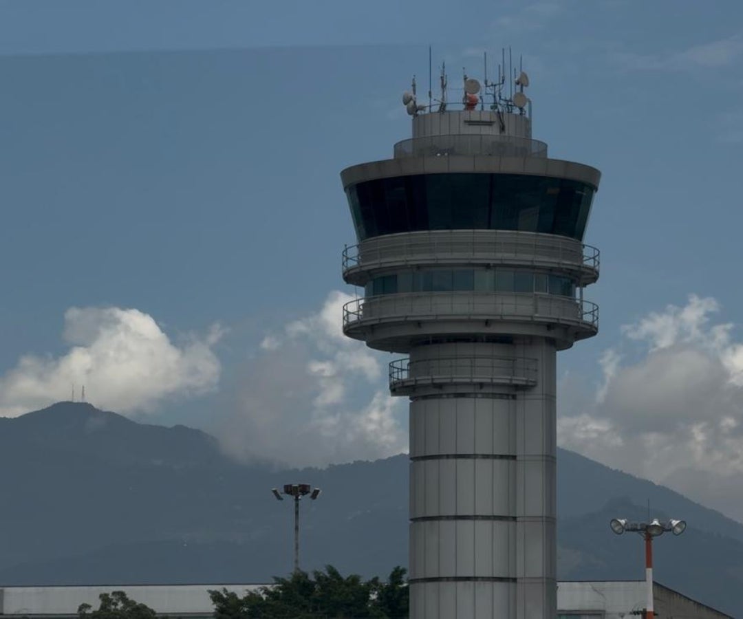 Torre de control en Antioquia