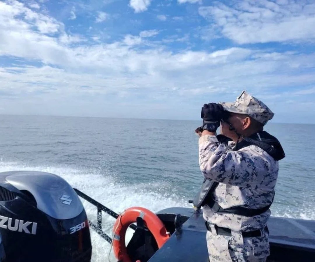 Avistan barco que se hundió en Malasia