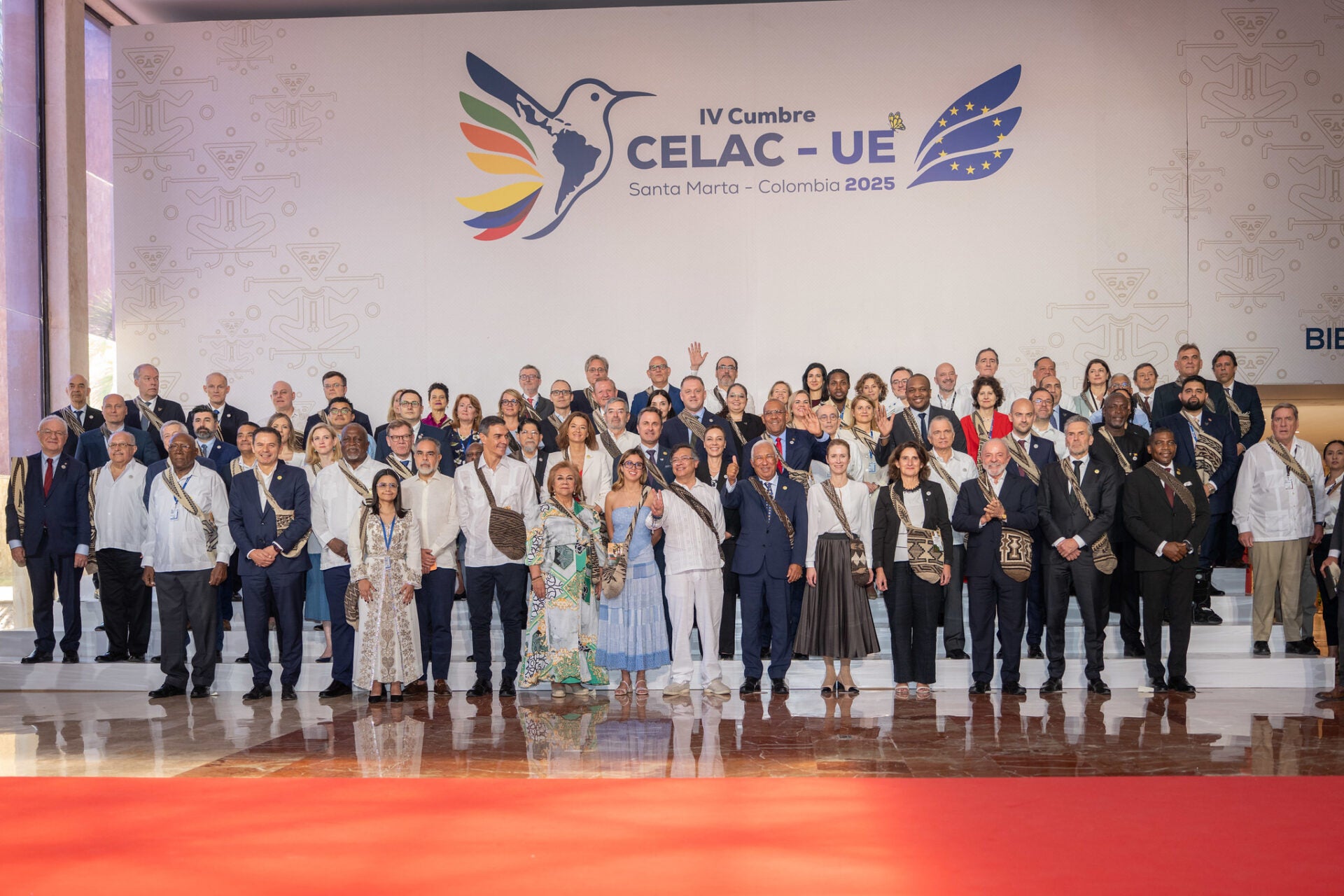 Encuentro de líderes, mandatarios y cancilleres en la Celac-UE