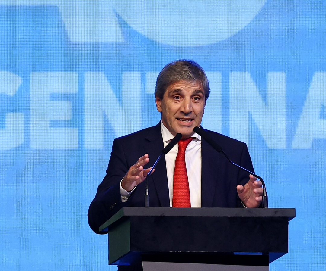 Ministro de Economía argentino Luis Caputo