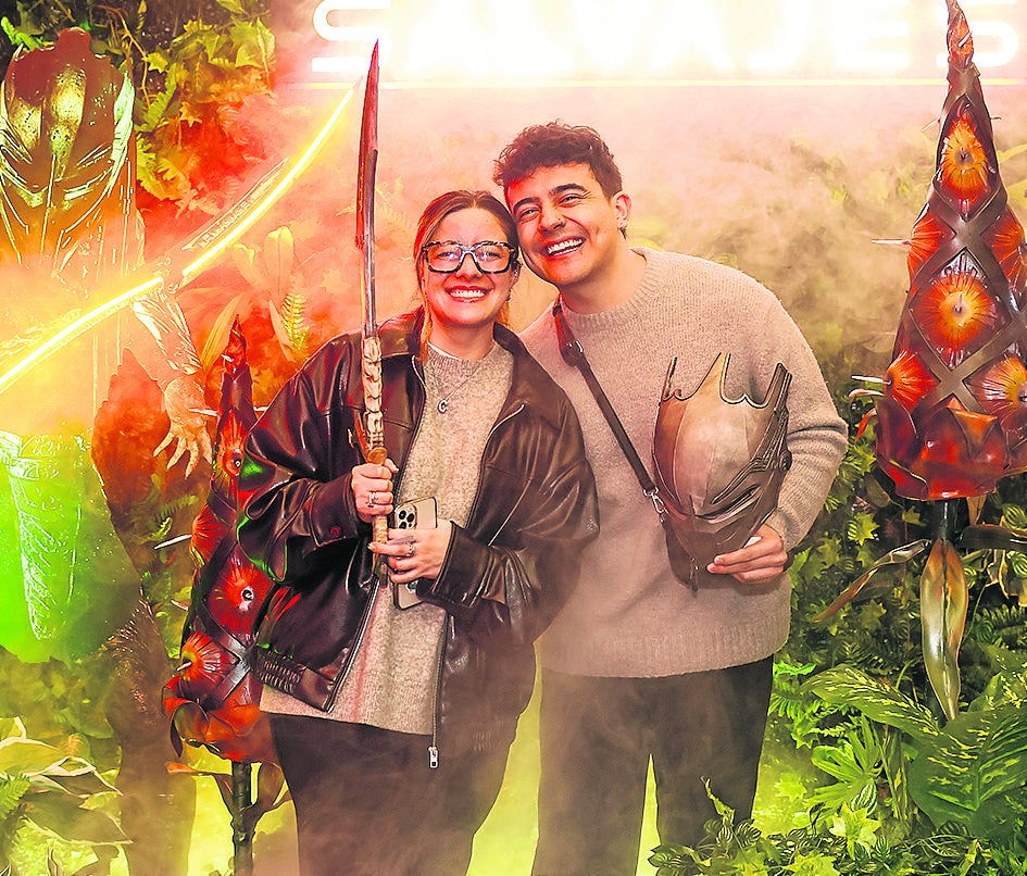 Daniela Aristizábal y Camilo Maya, creadores de contenido.