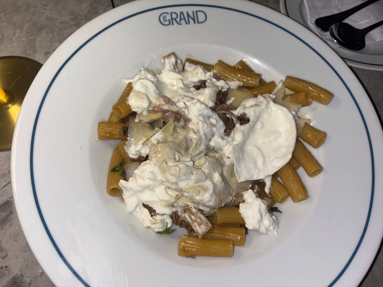 Rigatoni Au Ragout Royal, la estrella de temporada