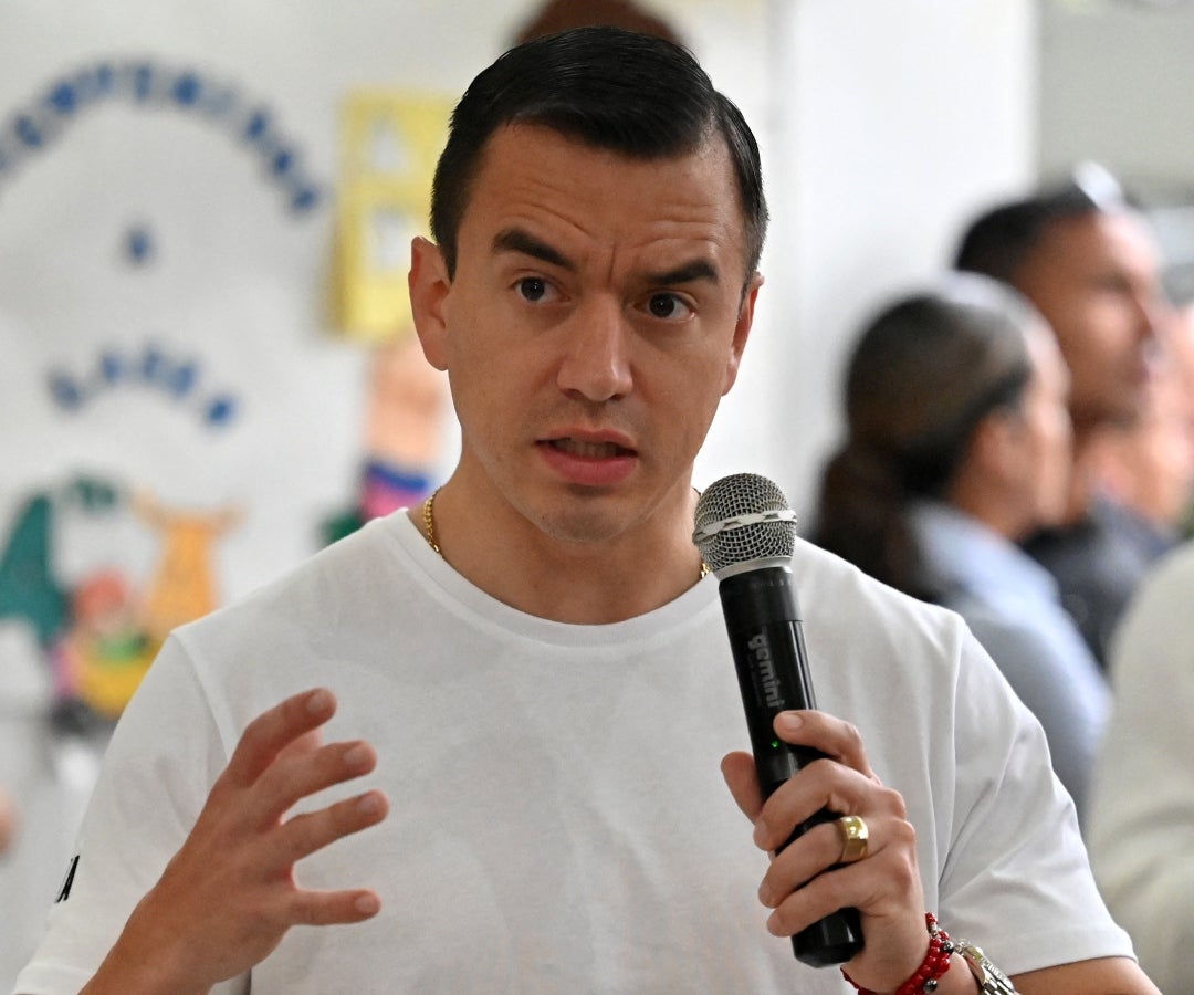 Daniel Noboa, presidente de Ecuador