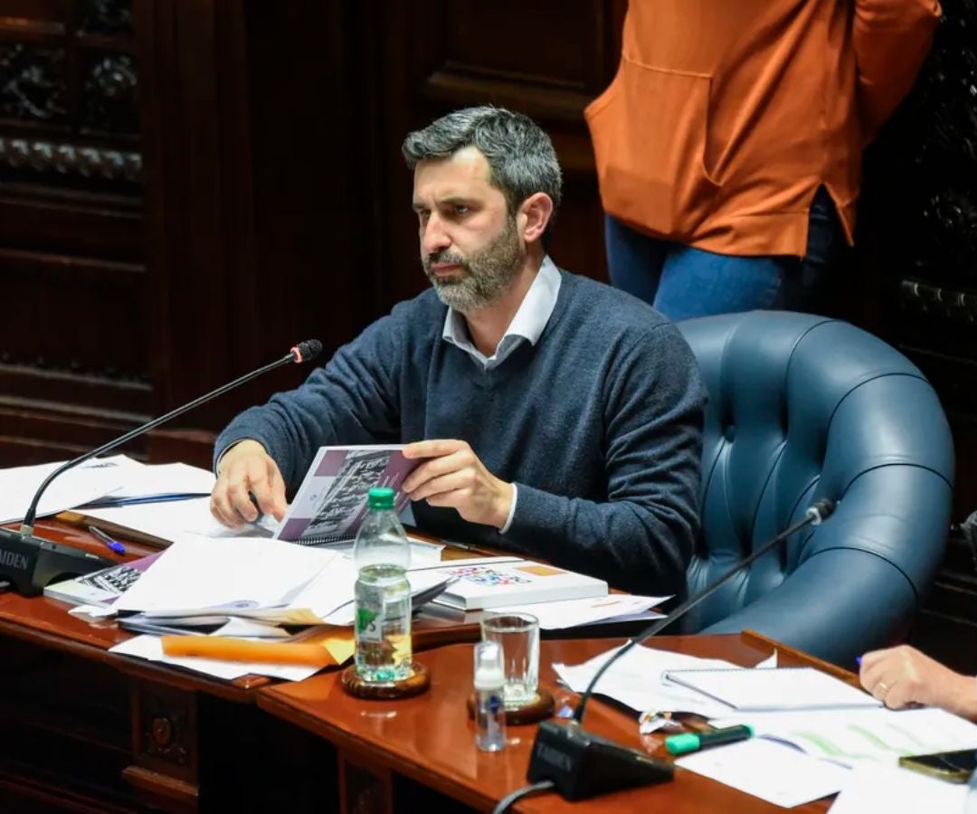 Daniel Caggiani, coordinador de la bancada oficialista