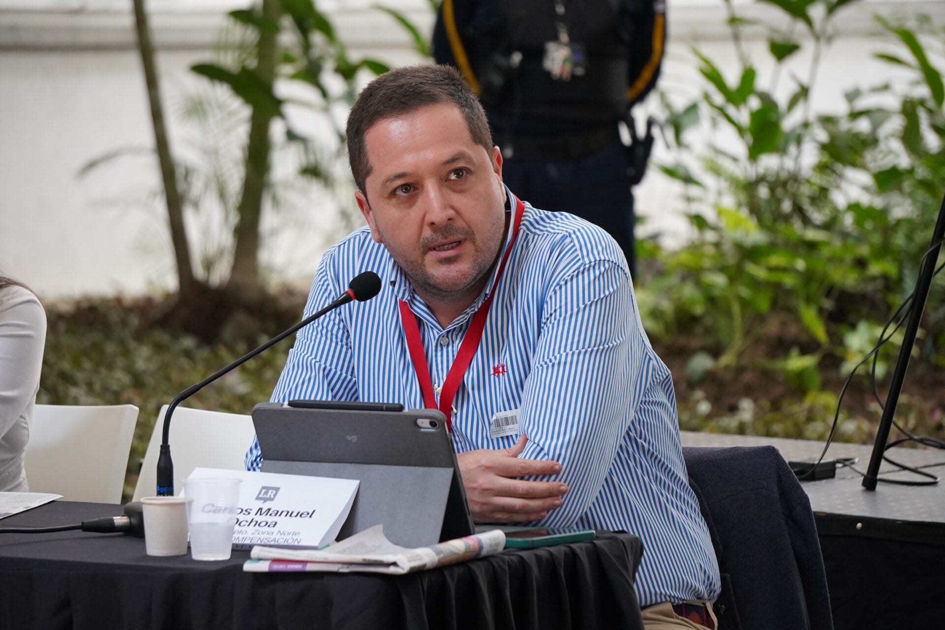 Carlos Manuel Ochoa, jefe del dpto. Norte, Comfacauca