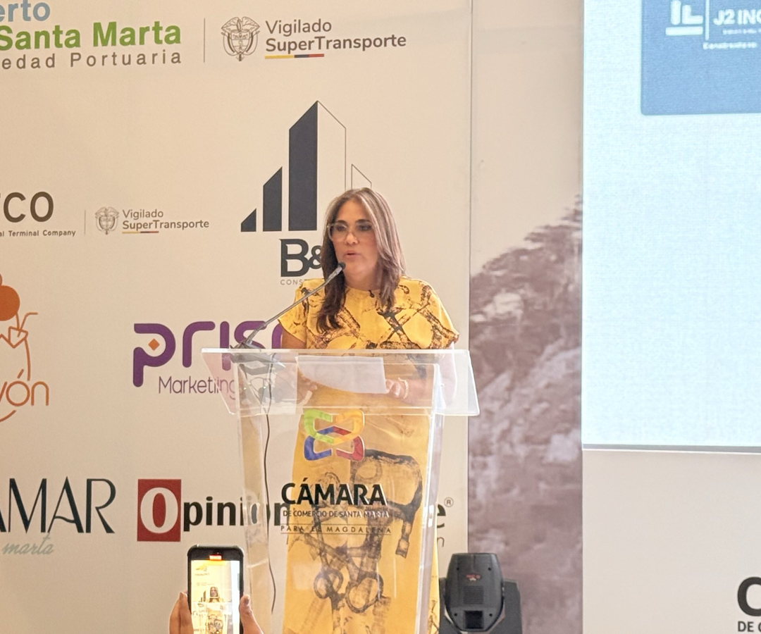 Silvia Elena Medina, presidente ejecutiva de la Cámara de Comercio de Santa Marta
