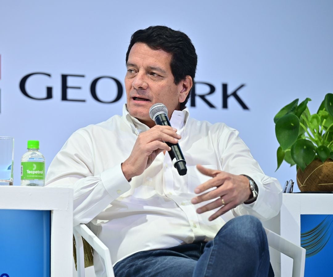 Felipe Bayón, CEO de GeoPark, durante la VIII Cumbre de Petróleo, Gas y Energía