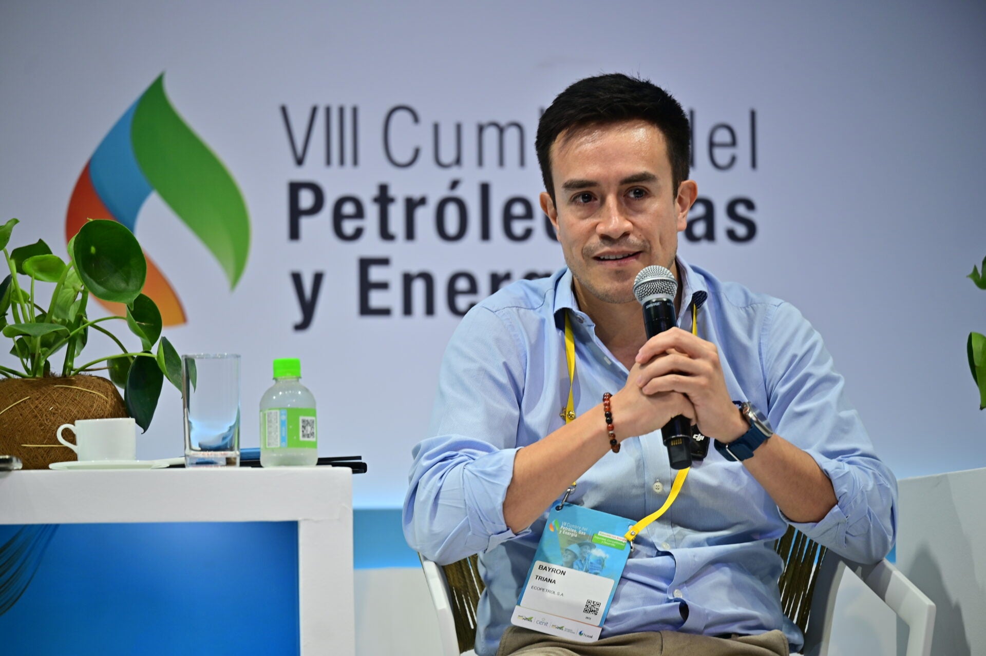 Bayron Triana, vicepresidente ejecutivo de Energías para la Transición de Ecopetrol