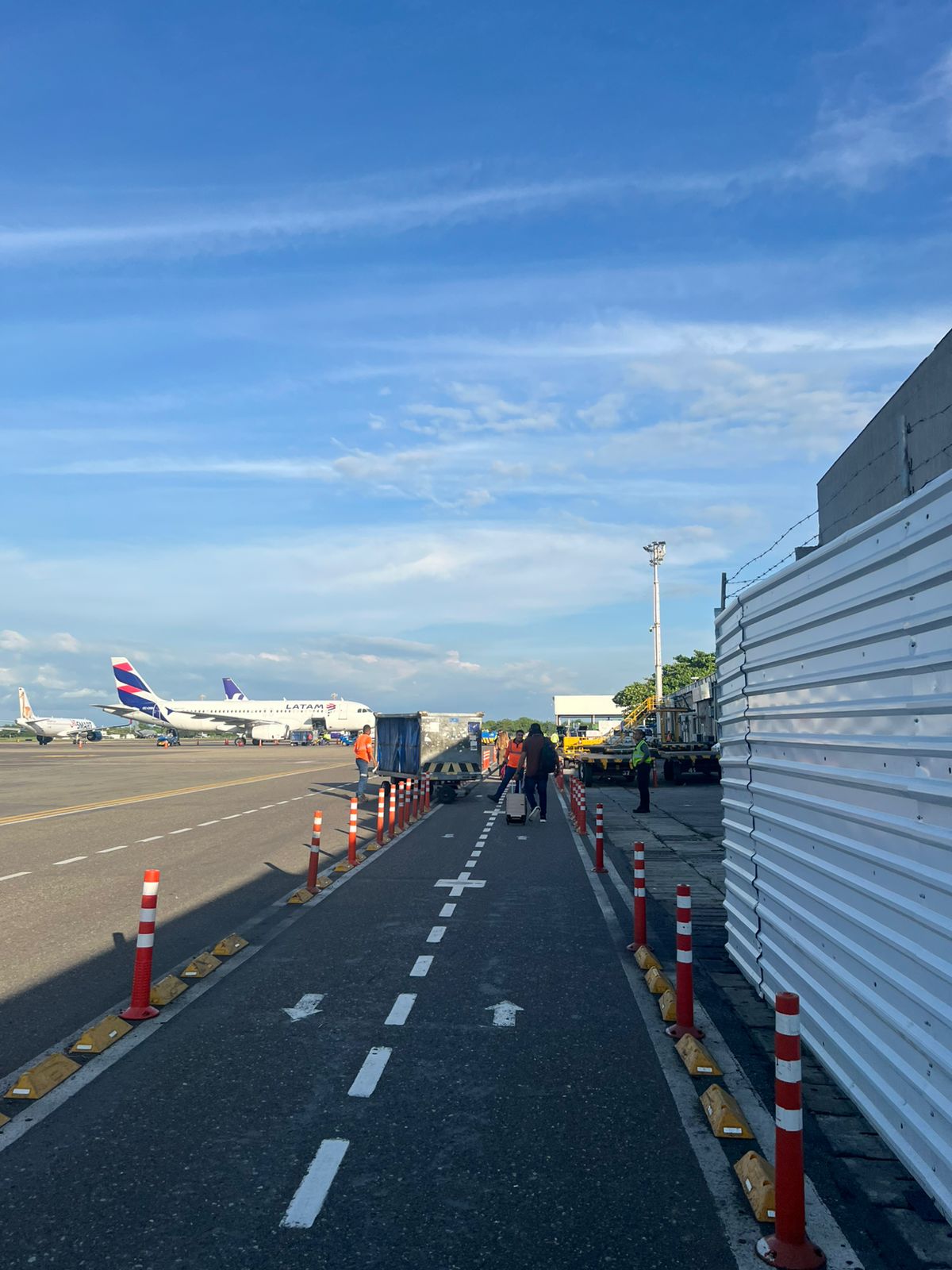 Condiciones del aeropuerto de Cartagena