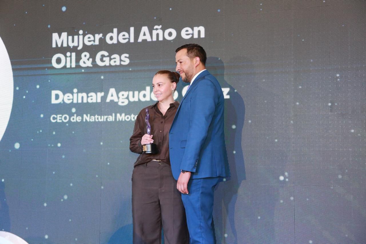 Fundación She Is distingue a Deinar Agudelo con galardón “Mujer del Año en Oil & Gas”