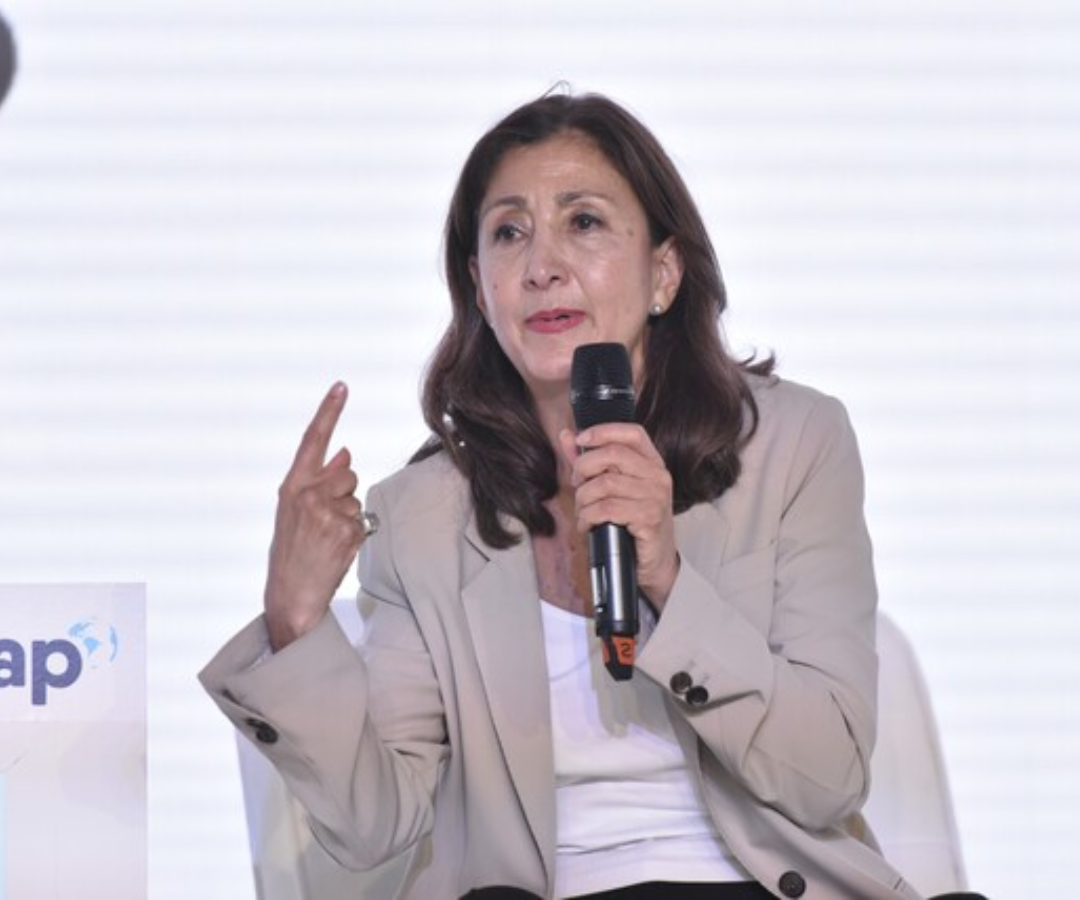 Ingrid Betancourt, directora del partido Verde Oxígeno