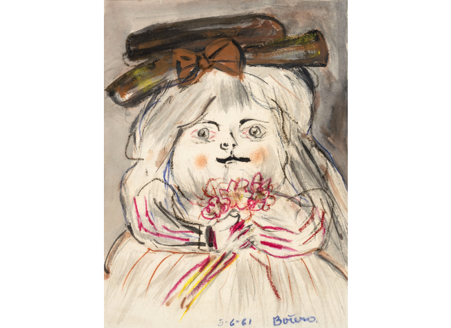 Fernando Botero. Monalisa, 1961