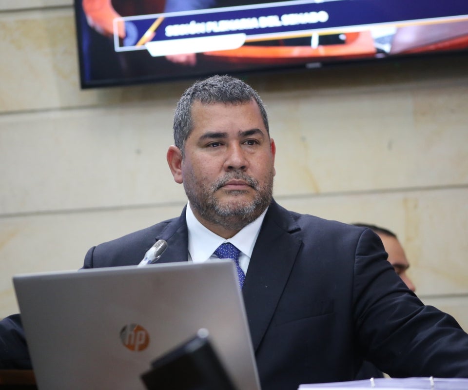 Alejandro Chacón, senador del Partido Liberal