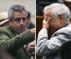 Luis Fernando Velasco, exministro del Interior; y Ricardo Bonilla, exministro de Hacienda