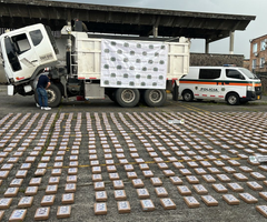 La Policía incautó 776 kilos de cocaína de disidencias de alias Mordisco en Popayán