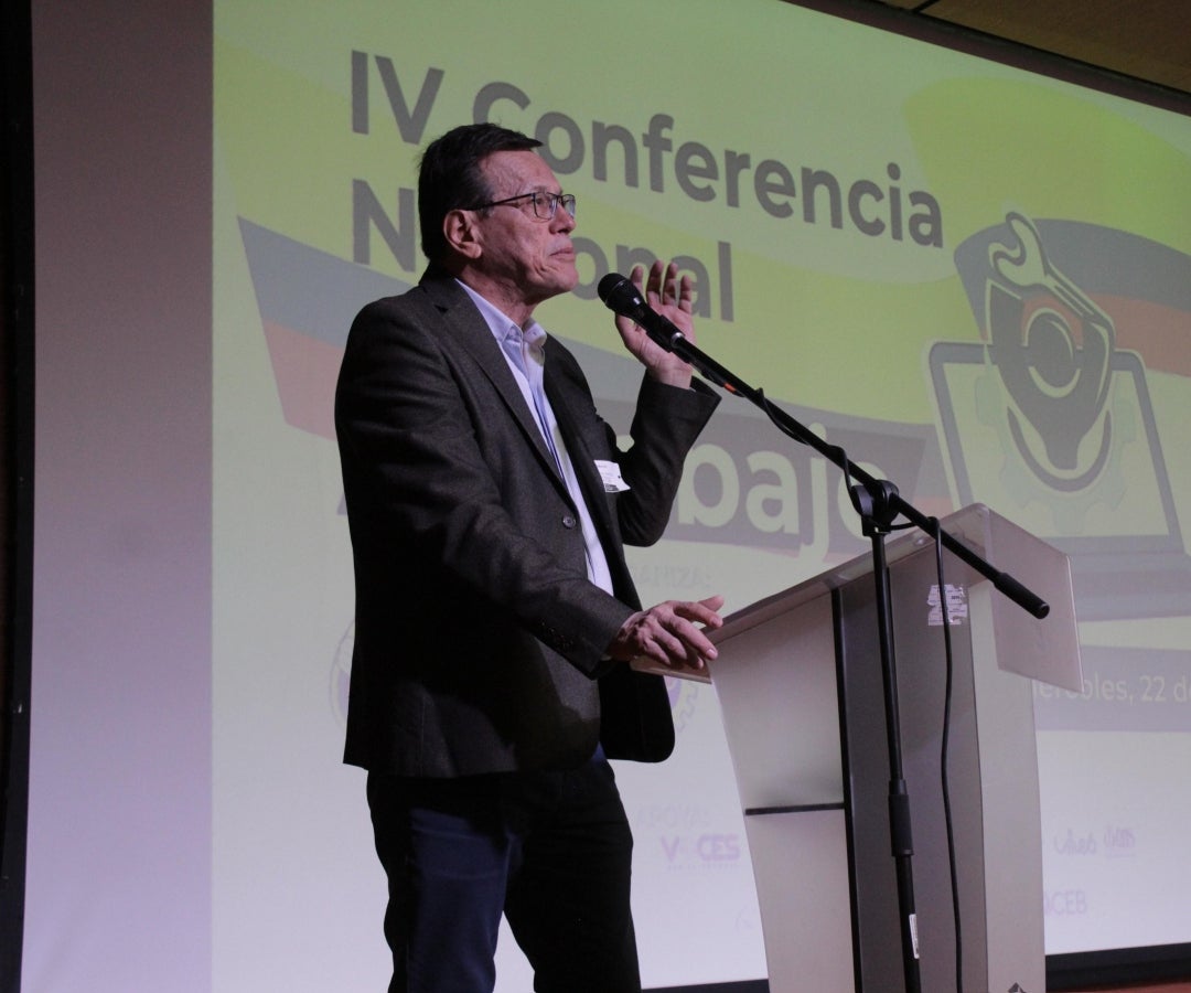 Fabio Arias, presidente de la CUT