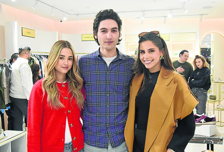 La creadora de contenido Pamela Nader; el modelo Albert Cure; y la creadora de contenido Manuela Carriazo, entre los invitados.