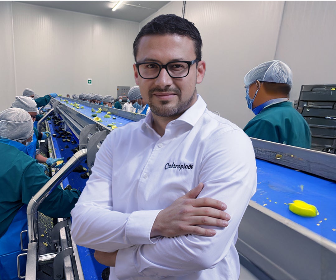 Juan Carlos Naranjo, cofundador, Director de Proyectos y Desarrollo de Negocios de Coltrópicos