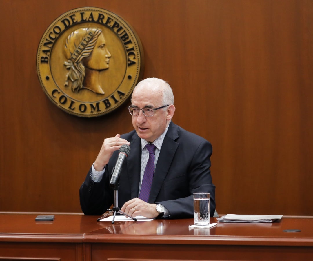 Leonardo Villar, gerente general del Banco de la República
