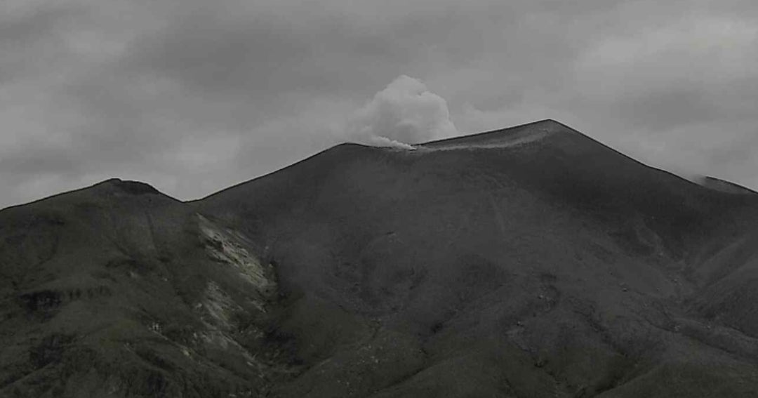 Emisiones de de ceniza en el volcán Puracé mantiene la alerta amarilla en el Cauca
