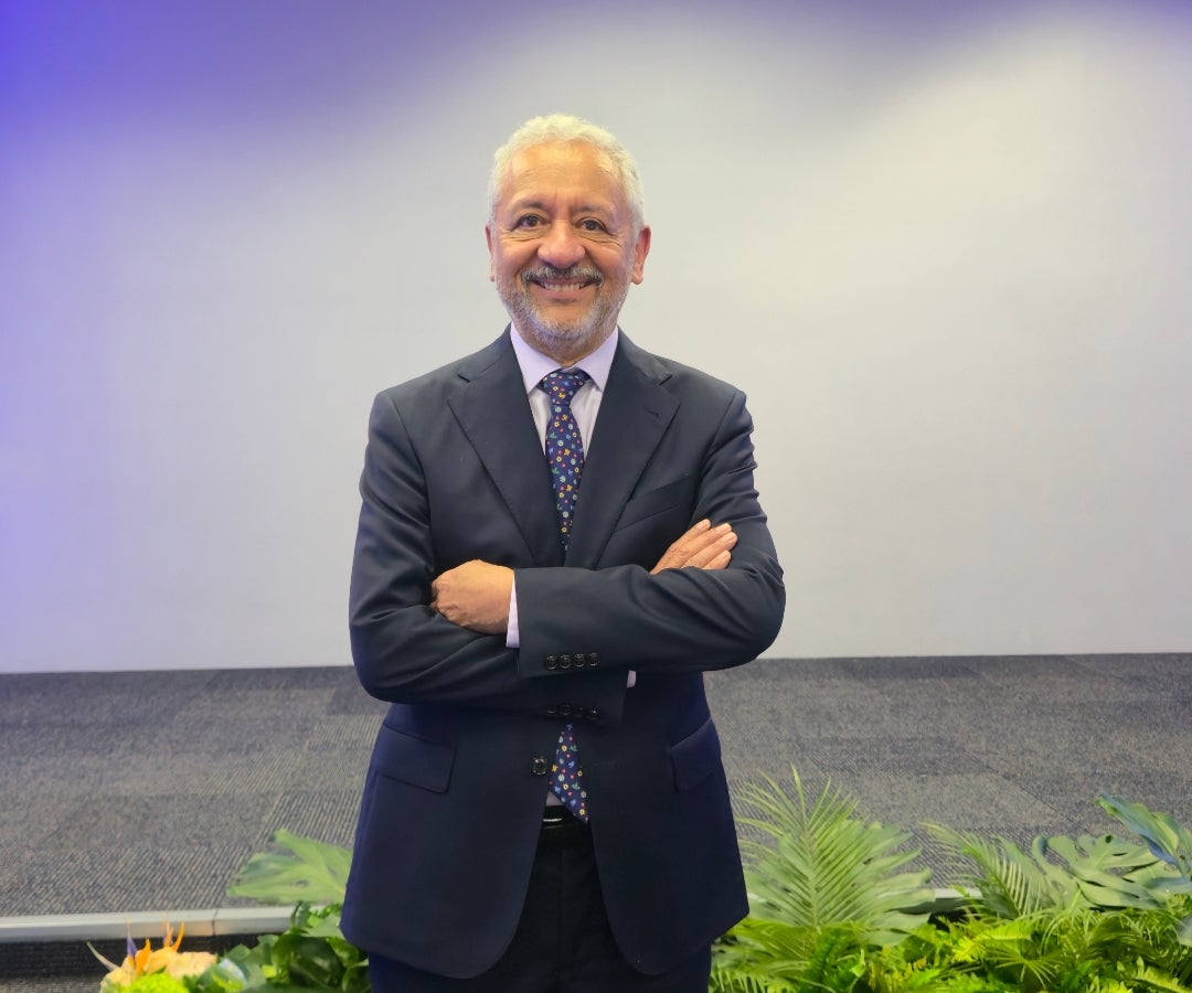 El administrador del Canal de Panamá, Ricaurte Vásquez Morales