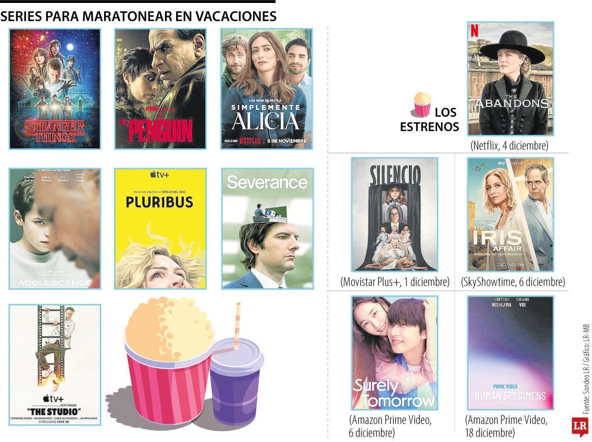 Series recomendadas para maratonear en vacaciones