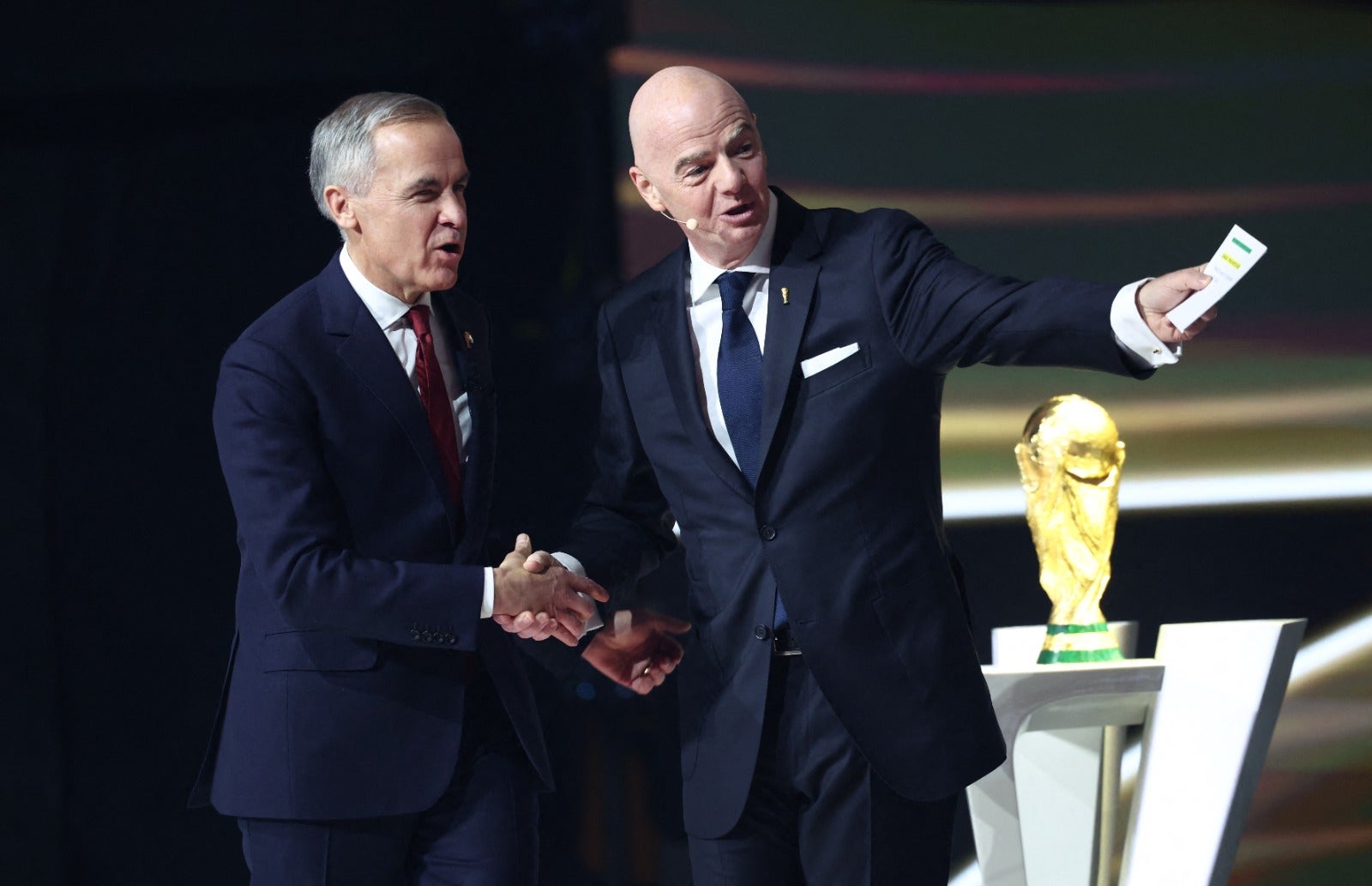 Los asistentes para el proceso son el primer ministro de Canadá, Mark Carney