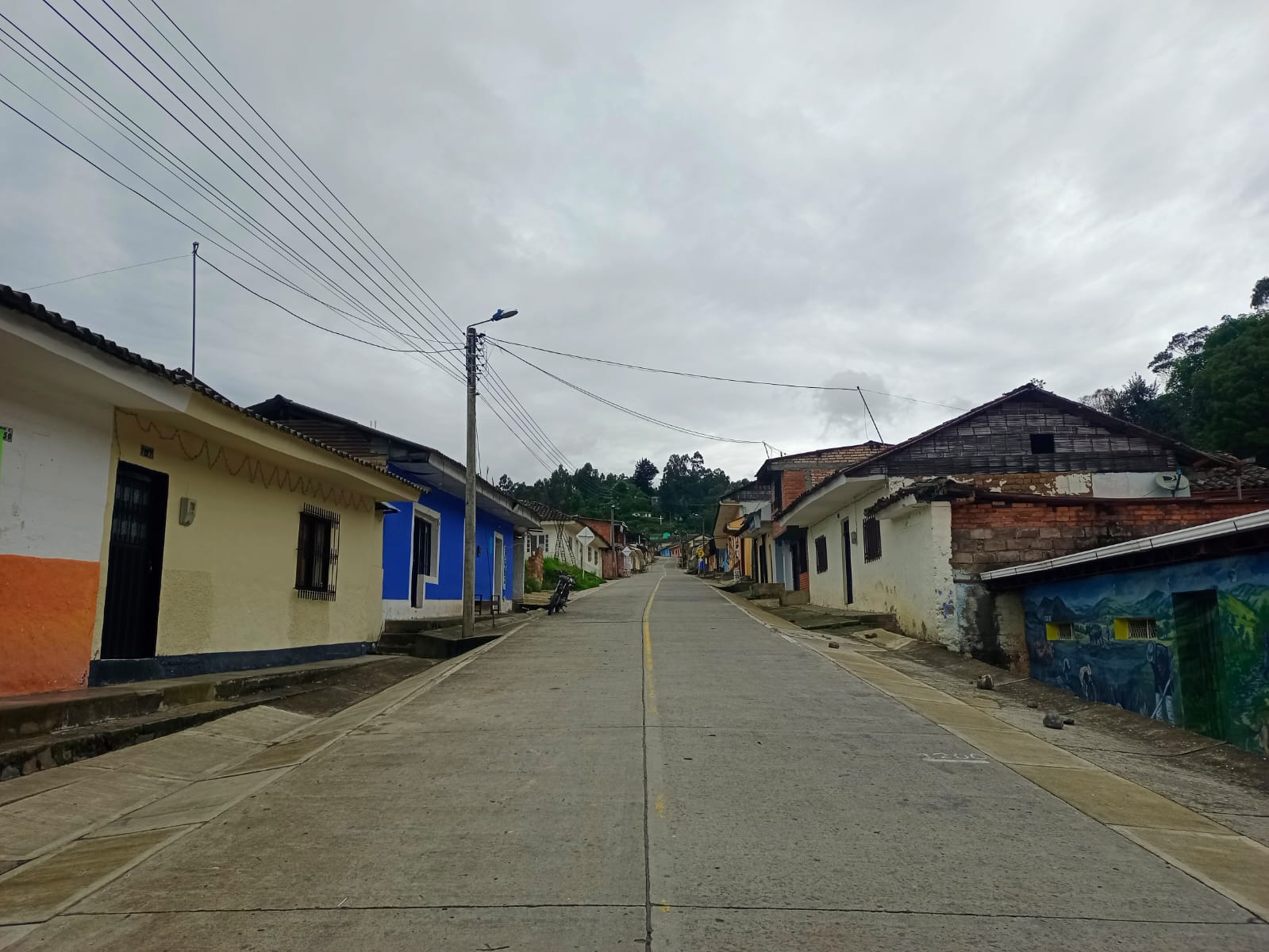 Así es un día en Puracé bajo la sombra del volcán