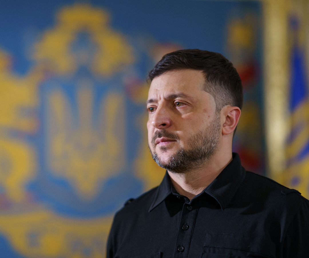 Volodímyr Zelenski, presidente de Ucrania