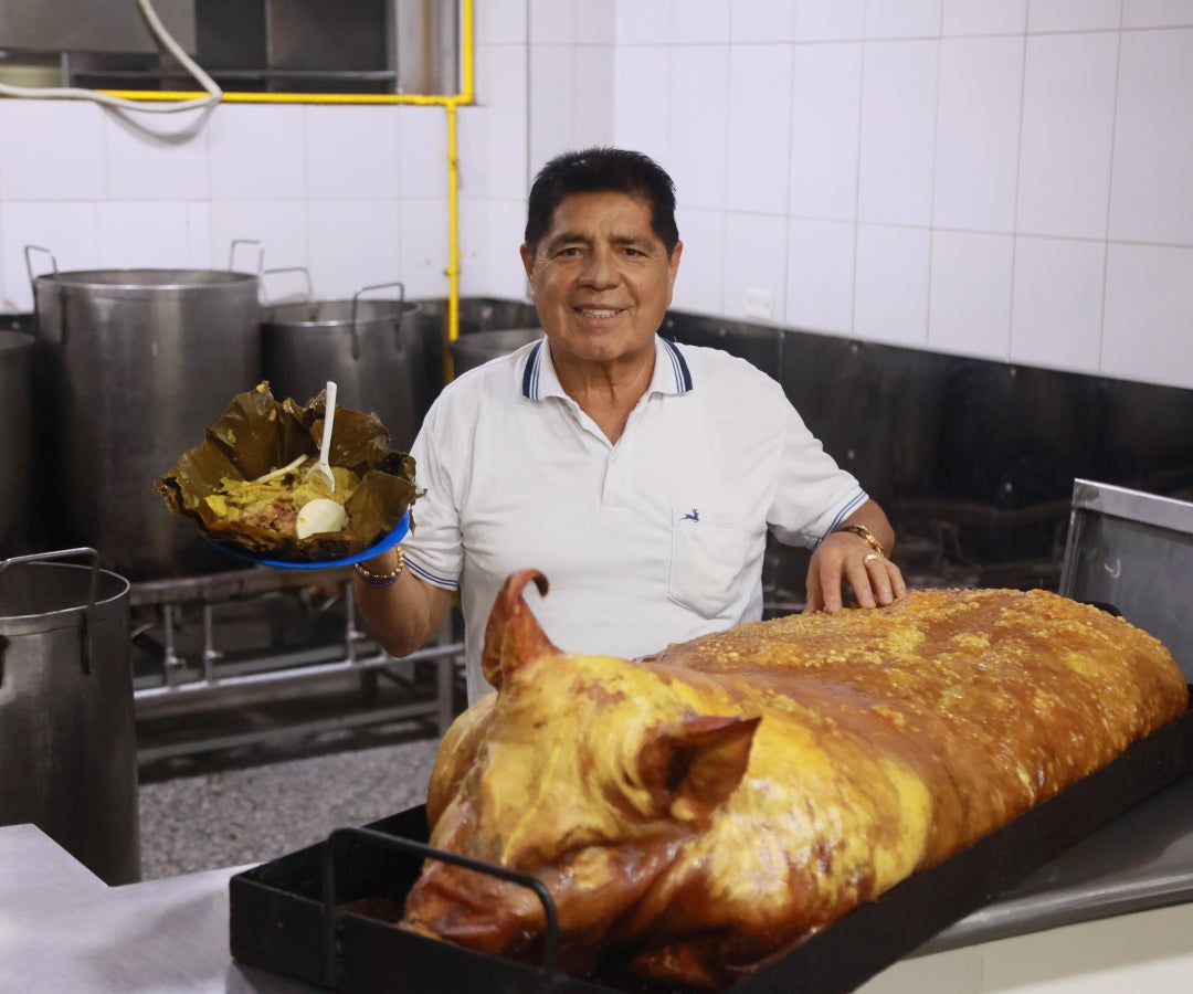 Desiderio Ramírez, fundador de Tamales del Gordo.