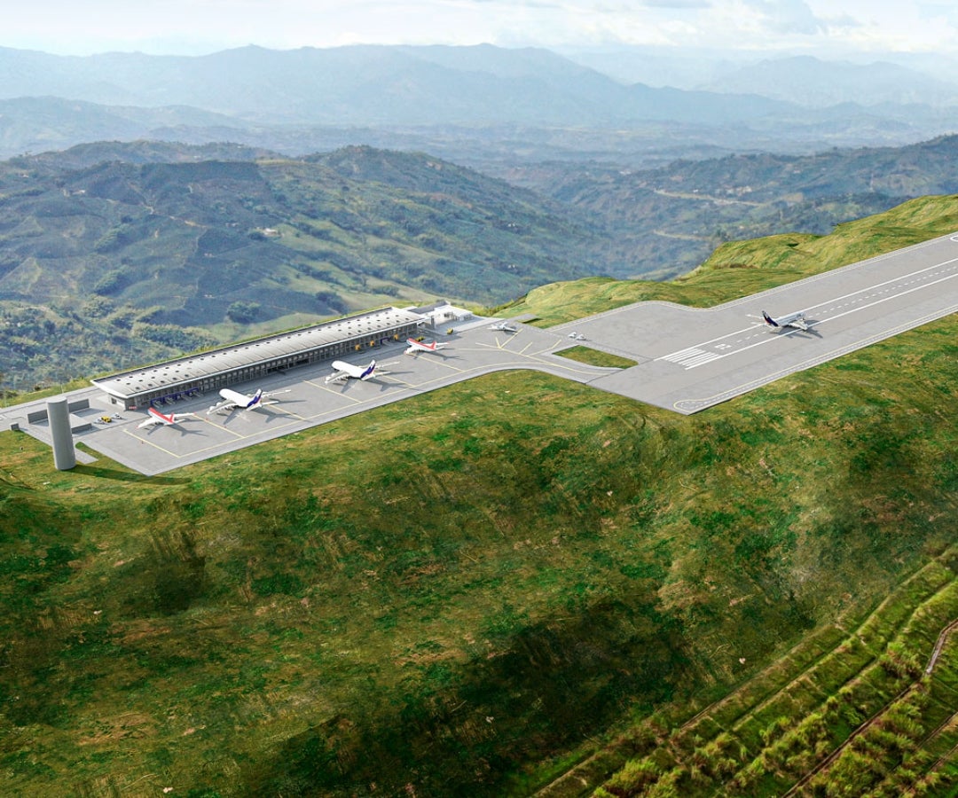 Aerocafé avanza en su construcción